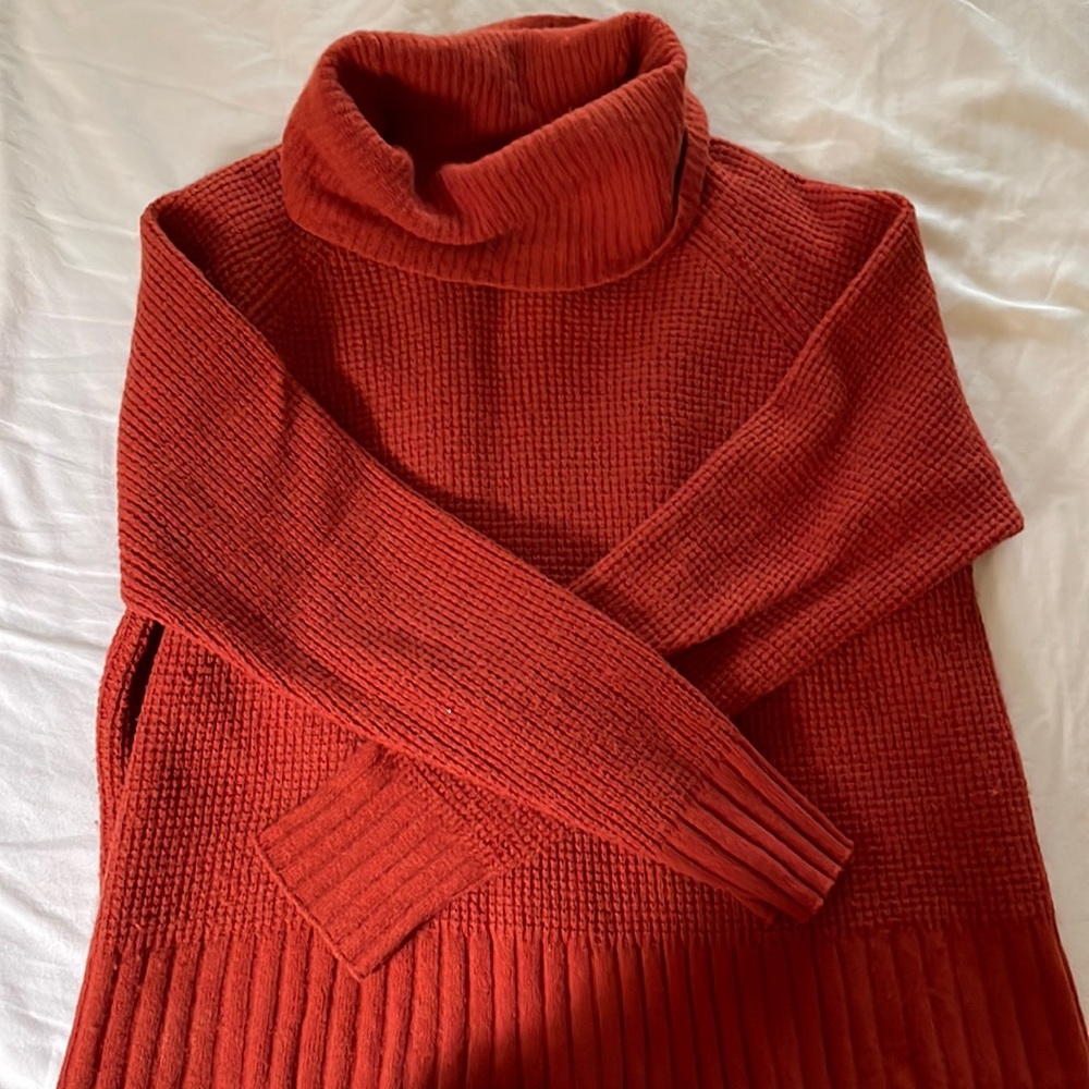 Madewell Cotten/wool turtleneck sweater size xl
